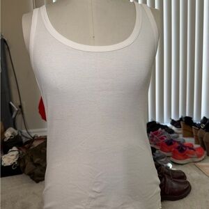 Banana Republic White Tank Top